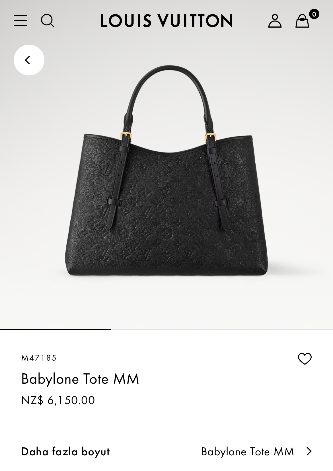 Louıs Vuıtton İthal Deri Çanta